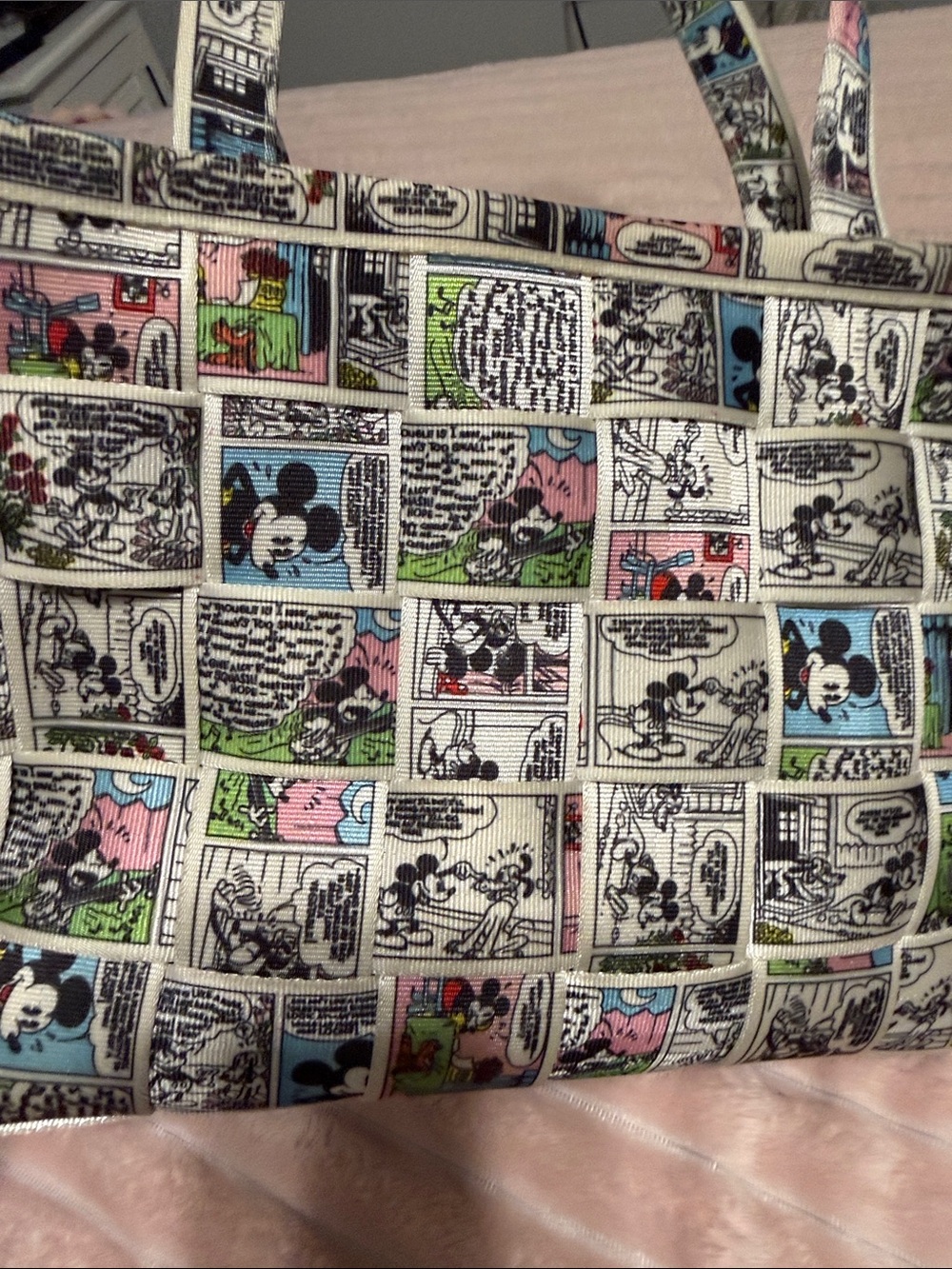 Disney Harvey Comic Panel Tote - Picture 6 of 6